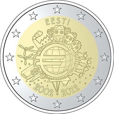 10 lat euro - Estonia