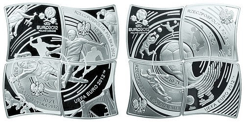Mistrzostwa Europy w Piłce Nożnej EURO 2012 4 x 10 zł