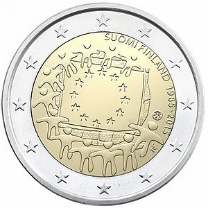 Finlandia - flaga Unii Europejskiej