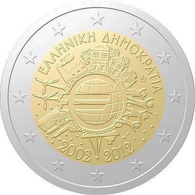 10 lat euro - Grecja