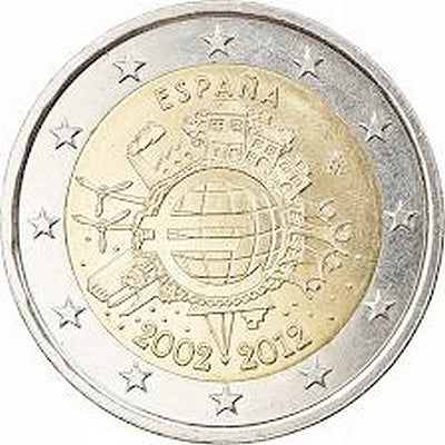 10 lat euro - Hiszpania