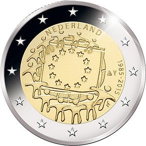 Holandia - flaga Unii Europejskiej