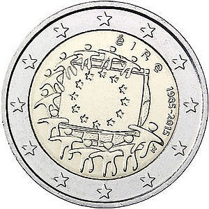 Irlandia - flaga Unii Europejskiej
