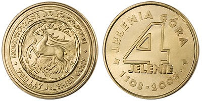 Jelenia Góra 4 jelenie - II emisja
