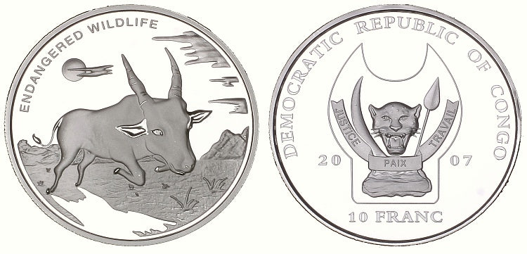 Zagrożone zwierzęta Afryki - antylopa