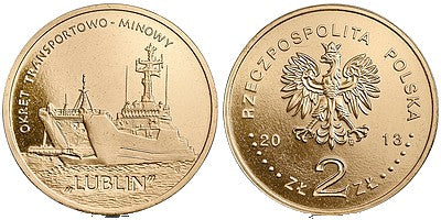 Okręt transportowo - minowy "Lublin"
