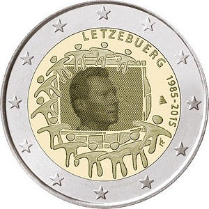 Luksemburg - flaga Unii Europejskiej
