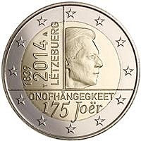 Luksemburg - 175 rocznica niepodległości