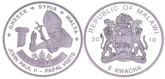 Malawi 5 K 2010 - pielgrzymka Grecja, Syria, Malta
