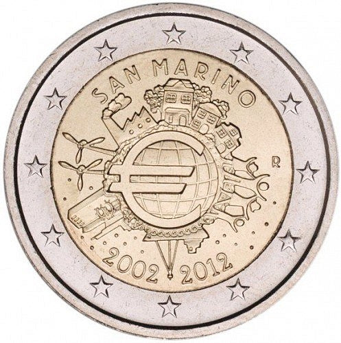 10 lat euro - San Marino